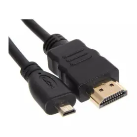 Cable HDMI M/M A vers D micro HDMI 1m