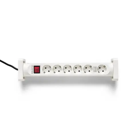 Bloc Multiprises 6 entrées avec interrupteur Salicru