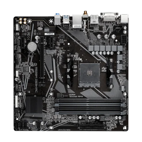 Carte Mère Gigabyte A520M DS3H AC mATX AM4 DDR4 USB3.2 WIFI
