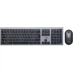Clavier Souris WE sans fil & Bluetooth Noir