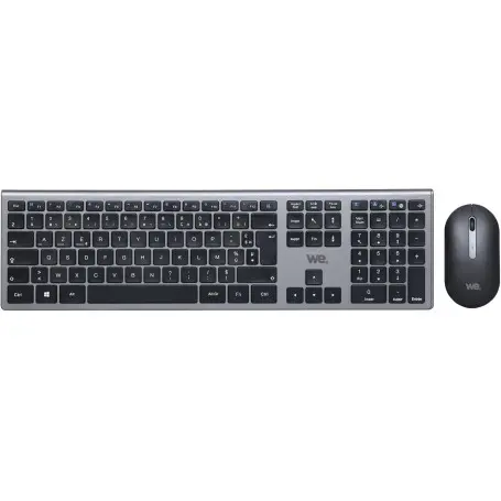 Clavier Souris WE sans fil & Bluetooth Noir