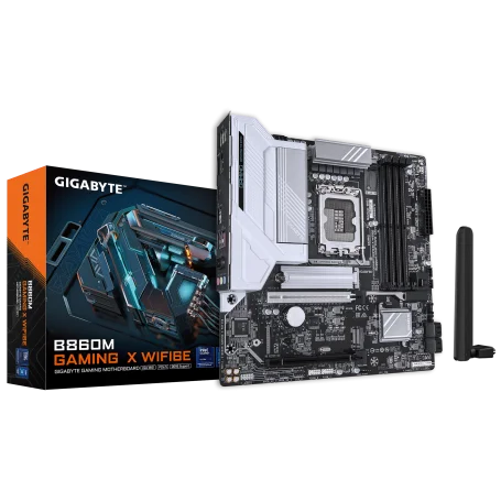 Carte Mère Gigabyte B860M GAMING X WIFI6E mATX 1851 DDR5 USB4 2.5GbE