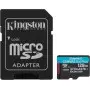 Mémoire Micro SDXC 128Go Kingston Canvas Go Plus A2/V30/UHS-I U3
