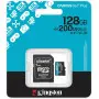 Mémoire Micro SDXC 128Go Kingston Canvas Go Plus A2/V30/UHS-I U3