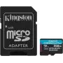 Mémoire Micro SDXC 256Go Kingston Canvas Go Plus A2/V30/UHS-I U3