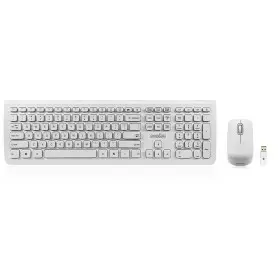 Pack Clavier Souris Perixx PERIDUO-703 Blanc Wireless CLSOPERIDUO-703W - 7