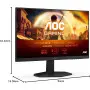 Ecran AOC 24" 24G42E Gaming 1920x1080 180Hz 1ms