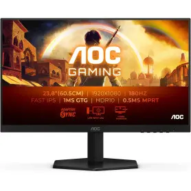 Ecran AOC 24" 24G42E Gaming 1920x1080 180Hz 1ms