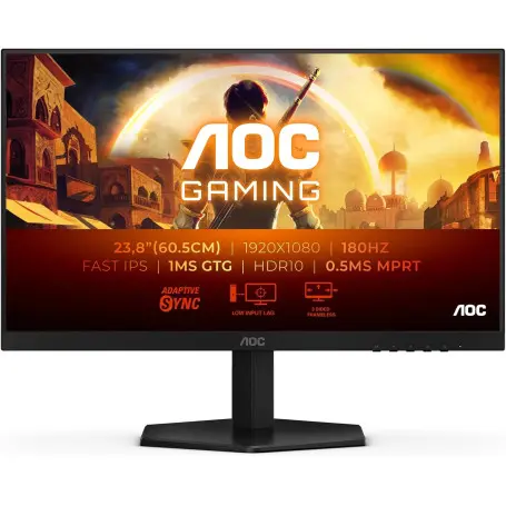 Ecran AOC 24" 24G42E Gaming 1920x1080 180Hz 1ms