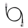 Cable USB Type-C Coudé vers Type-C 3.2 PD 100W Nanocable 2M Noir
