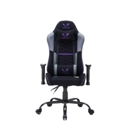Siège Gaming GAMIUM Nyros Noir finition nid d'abeille