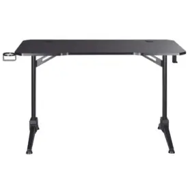 Bureau Gaming GAMIUM 120x60cm avec support casque et gobelet