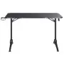 Bureau Gaming GAMIUM 120x60cm avec support casque et gobelet