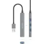 HUB Aisens A106-0859 1 Port USB 3.0 + 3 Ports USB 2.0 Gris