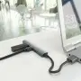 HUB Aisens A106-0859 1 Port USB 3.0 + 3 Ports USB 2.0 Gris
