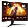 Ecran AOC 32" CQ32G4VE Gaming 2560x1440 180Hz 0.5ms CURVED