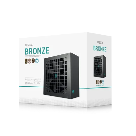 Alimentation DeepCool PF500X 500 Watts 80Plus Bronze Gamer Storm