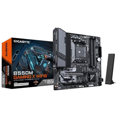 Carte Mère Gigabyte B550M GAMING X WIFI6 mATX AM4 DDR4