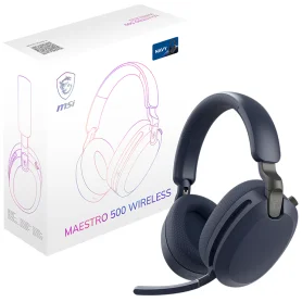 Micro Casque MSI MAESTRO 500 Wireless Navy sans fil Bluetooth