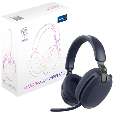 Micro Casque MSI MAESTRO 500 Wireless Navy sans fil Bluetooth