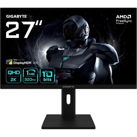 Ecran Gigabyte 27" G27Q3 Gaming 2560x1440 320Hz 1ms