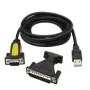 Adaptateur Aisens A104-0039 USB vers DB9 ou DB25 (RS232 9/25 broches)