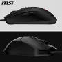 Souris MSI FORGE GM100 Noir Gaming RGB
