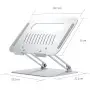 Support PC Portable Aisens de 10" à 17" pliable et réglable