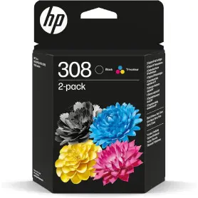 Pack Cartouche HP 308 Noir + Couleur 6L6S6UE