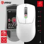 Souris MSI FORGE GM340 Wireless WHITE Gaming RGB