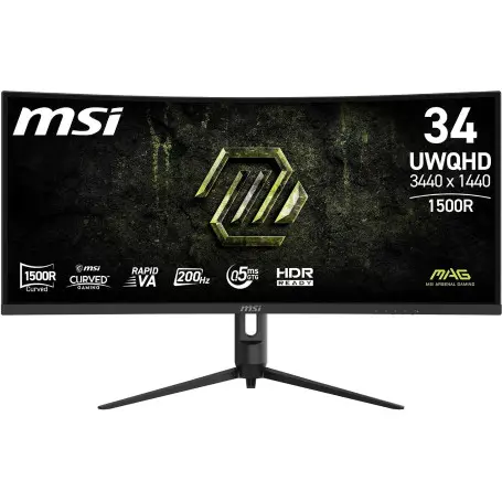 Ecran MSI 32" MAG 342CQRF E20 Gaming 3440x1440 200Hz 0.5ms CURVED