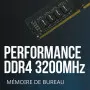 DDR4 16Go 3200Mhz PNY CL22
