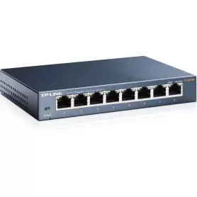 Switch RJ45 TP-Link TL-SG108 10/100/1000 Mbps 8 Ports Métal SW_TL-SG108 - 1