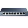 Switch RJ45 TP-Link TL-SG108 10/100/1000 Mbps 8 Ports Métal SW_TL-SG108 - 2