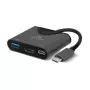 Adaptateur Advance CB-C3IN1 USB 3.1 type C Male vers HDMI/USB/C ADUSB-AD_CB-C3IN1 - 1