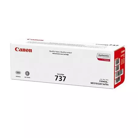 Toner Canon 737 Black 2400 pages MF 21*/22*/23*/24* TONERCA737BK - 1