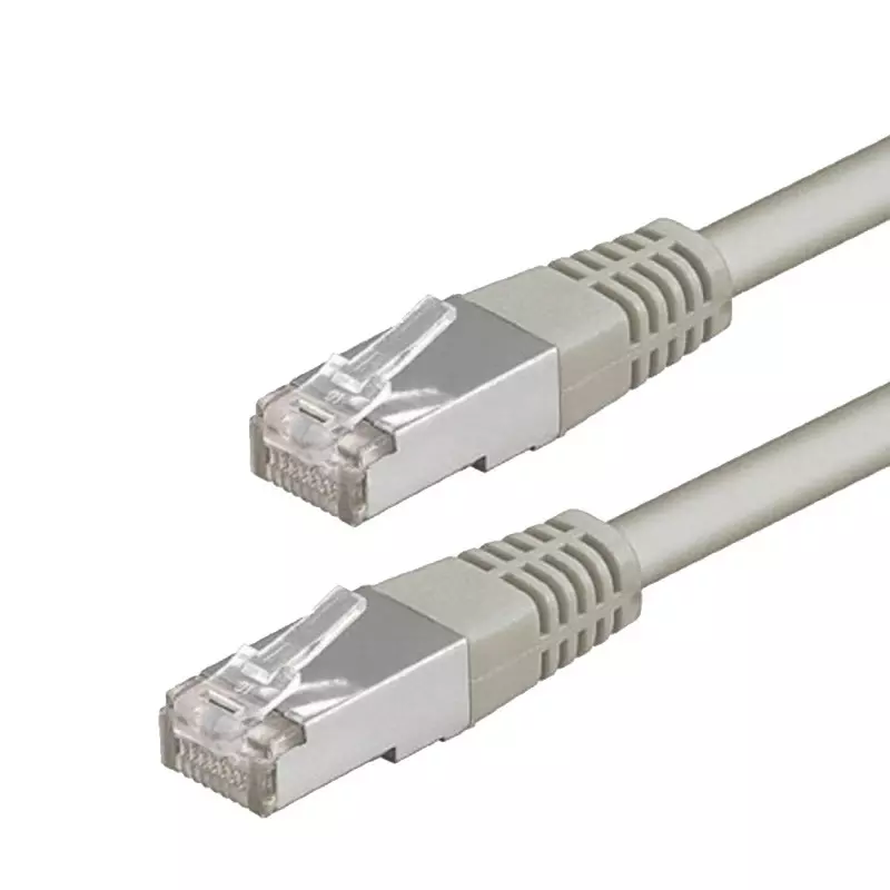 Cable RJ45 Droit FTP blinde cat 6 5m BLEU