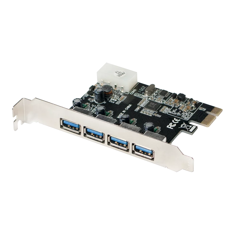 Carte PCI Express LogiLink PC0057A USB 3.0 4 Ports