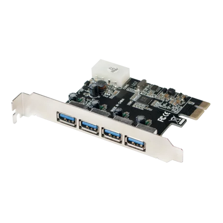 Carte PCI Express LogiLink PC0057A USB 3.0 4 Ports CPCIE-LL-PC0057A - 1