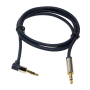 Cable Audio Jack 3.5mm Male/Male coudé 50cm LogiLink CA11050 CAJACK_CA11050 - 2