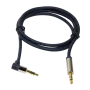 Cable Audio Jack 3.5mm Male/Male coudé 50cm LogiLink CA11050 CAJACK_CA11050 - 2
