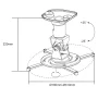 Support LogiLink Vidéo-Projecteur fixable au plafond BP0003 220 mm SUPLL_BP0003 - 3