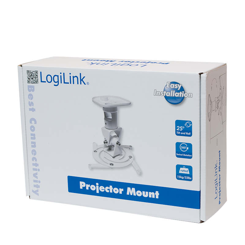 Support LogiLink Vid o Projecteur fixable au  plafond  