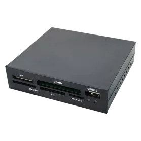 Rack 3.5 LogiLink CR0012 Lecteur Multi Carte + 1 Ports USB 2.0 RK3.5LL_CR0012 - 1