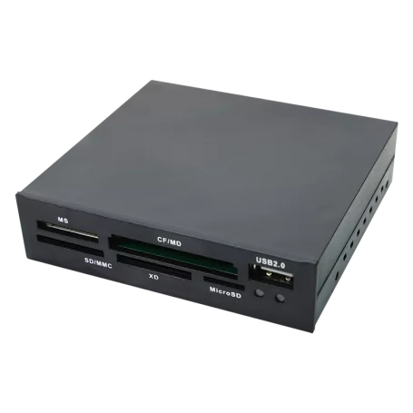 Rack 3.5 LogiLink CR0012 Lecteur Multi Carte + 1 Ports USB 2.0 RK3.5LL_CR0012 - 1