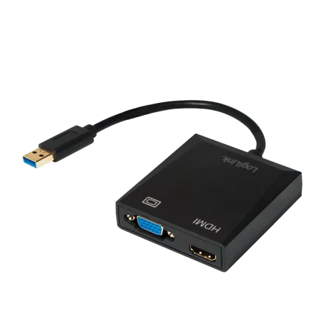 Adaptateur LogiLink AU0234 USB 3.0 - HDMI/VGA 1920x1080 ADUSB-LL_UA0234 - 3