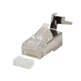 10x connecteur RJ45 C6A/7A/8.1A Blindé LogiLink MP0030 CRJ45_C6_MP0030 - 2