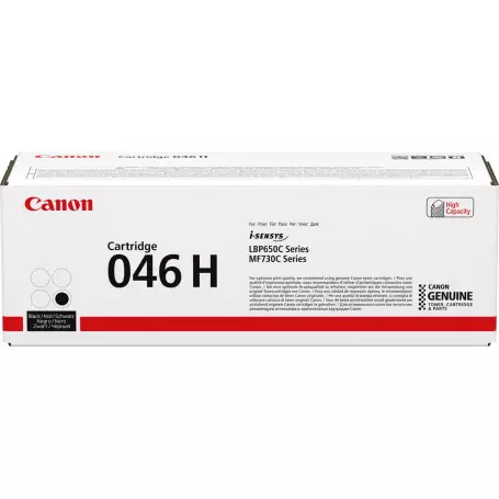 Toner Canon 046 H Noir 6300 pages MF73X/LBP65X TONERCA046HBK - 1