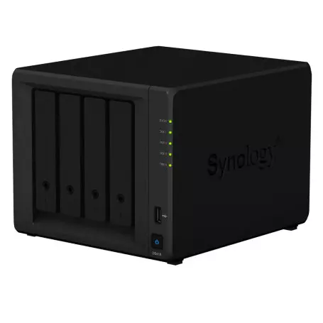 Boitier Serveur NAS Synology DS418 1Go 4 x SATA 3.5 NASSYDS418 - 1