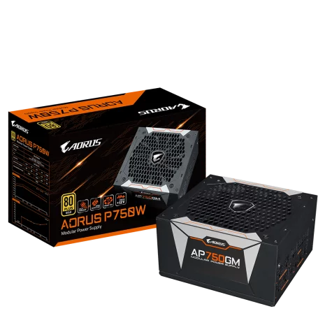 Alimentation AORUS GP-AP750GM 80+ Gold Full Modulaire 750 Watts ALIMAOGP-AP750GM - 1